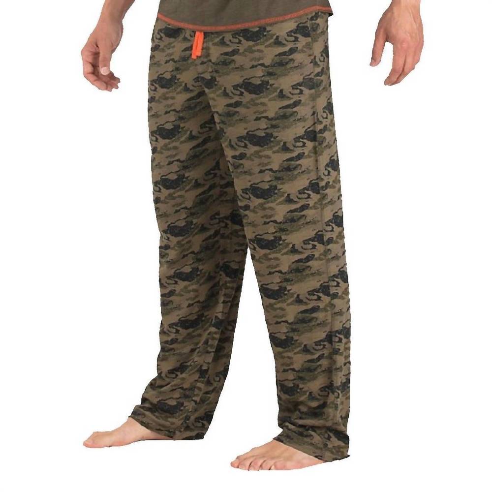 NEW PAPI slub jersey lounge pant in evergreen